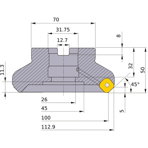 WSX445L10005DA MILL