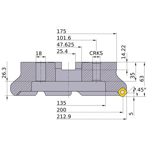 WSX445R20008KN MILL