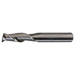 ‎5/32″ × 3/16″ × 7/16″ × 1-1/2″ RHS / RHC HSS HSS Single End 2-Flute Center Cutting End Mill - Bright - Exact Industrial Supply