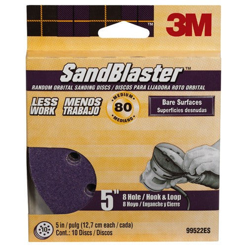 5in × 8Hole 3M™ SandBlaster™ Sanding D Alt Mfg # 99822 - Benchmark Tooling