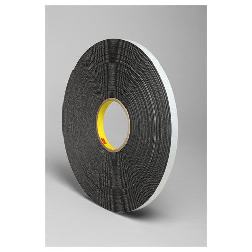 3M Double Coated Polyethylene Foam Tape 4466 Black 3/4″ × 36 yd 62mil - Benchmark Tooling