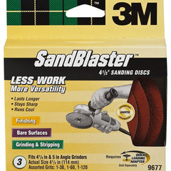 4.5 in 3M™ SandBlaster™ Sanding D Alt Mfg # 54764 - Benchmark Tooling