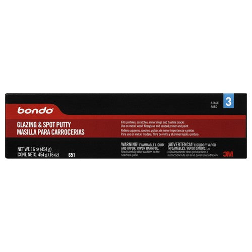 Bondo Glazing and Spot Putty 00651 16 oz - Benchmark Tooling