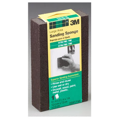 ‎3M General Purpose Sanding Sponge DSMC-ESF-10 2 7/8″ × 4 7/8″ × 1″ Dual Grit Medium/Coarse - Benchmark Tooling