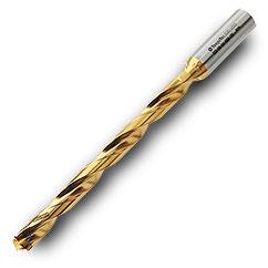 TD1900228S1R01 12xD Gold Twist Drill Body-Cylindrical Shank - Benchmark Tooling