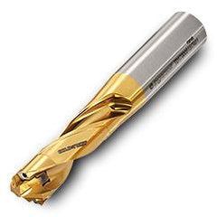 TD2500075S9R01 3xD Gold Twist Drill Body-Cylindrical Shank - Benchmark Tooling