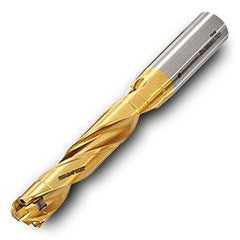 TD2100105S1R01 5xD Gold Twist Drill Body-Cylindrical Shank - Benchmark Tooling