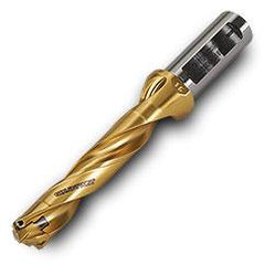 TD2200110C8R01 5xD Gold Twist Drill Body-Universal Flat Shank - Benchmark Tooling