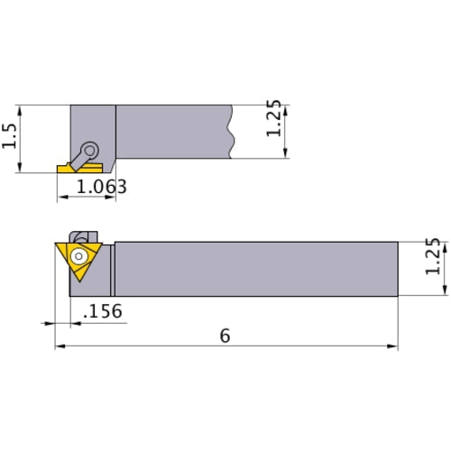‎MTVOR-20-4D TURNING HOLDER