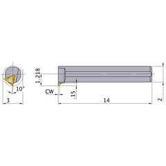 ‎S32-STHNR-4 BORING BAR