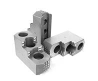 Hard Chuck Jaws - 1.5mm x 60 Serrations - Chuck Size 8" inches - Part #  KT-80HJ1-X - Benchmark Tooling