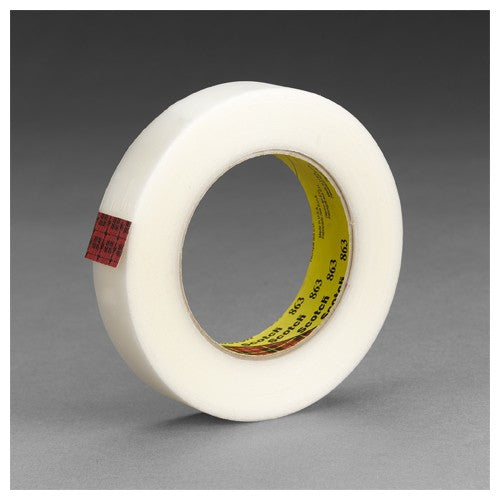 12 mm × 55 m Scotch Reinforced Strapping Tp Clear Alt Mfg # 88299 - Benchmark Tooling