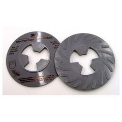 3M Disc Pad Face Plate Ribbed 81734 5″ Medium Gray - Benchmark Tooling