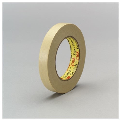 3M Masking Tape 2308 Tan 18 mm × 55 m 5.3 mil - Benchmark Tooling