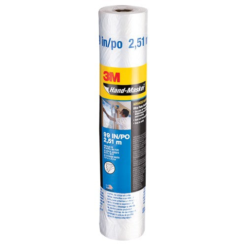 3M Hand-Masker Advanced Masking Film AMF99 99″ × 90 ft x .35 mil (2.51 m × 27.4 m x .00889 mm) - Benchmark Tooling