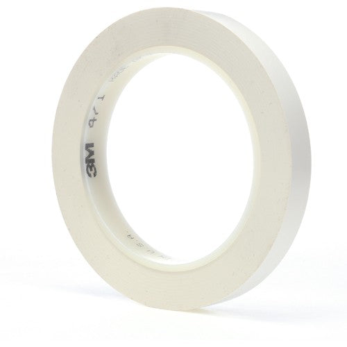 3M Vinyl Tape 471 White 1/2″ × 36 yd 5.2 mil - Benchmark Tooling