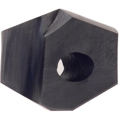 1.5 × 4 × 2.3 × 50 mm 4 Flute 0.3mm C/R Carbide End Mill-Plain Shank - Exact Industrial Supply