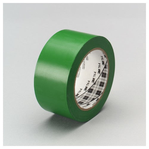 3M General Purpose Vinyl Tape 764 Green 1″ × 36 yd 5 mil Individually Wrapped Conveniently Packaged - Benchmark Tooling