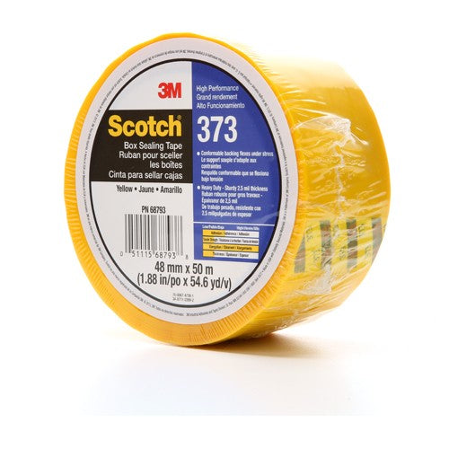 Scotch Box Sealing Tape 373 Yellow 48 mm × 50 m - Benchmark Tooling