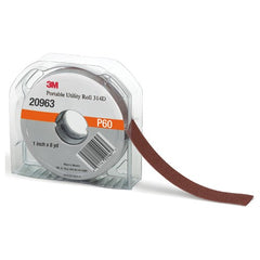 3M Portable Utility Cloth Roll 314D P60 X-weight 1″ × 8 yd - Benchmark Tooling