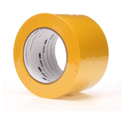 3M Vinyl Duct Tape 3903 Yellow 3″ × 50 yd 6.5 mil 18 per case Individually Wrapped Conveniently Packaged - Benchmark Tooling