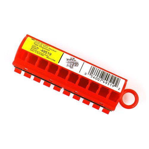 3M ScotchCode Wire Marker Tape Dispenser STD-X compact design for easy handling - Benchmark Tooling