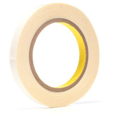 3M Double Coated Tape 444 Clear 1/2″ × 36 yd 3.9 mil - Benchmark Tooling