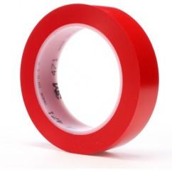 List 471 1" x 36 yds Vinyl Tape - Red - Benchmark Tooling