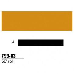 1/4X50' REFLECT STRIPING TAPE GOLD - Benchmark Tooling