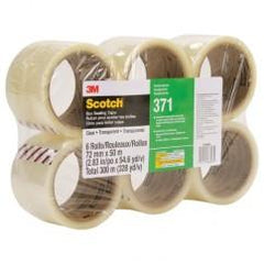 72MMX50MM 371 CLR BOX SEALING TAPE - Benchmark Tooling