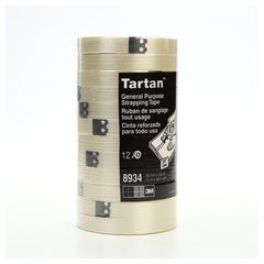 Tartan Filament Tape 8934 Clear 18 mm × 55 m 4 mil - Benchmark Tooling