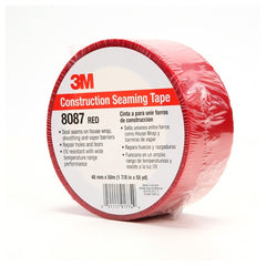 48 mm × 50 m Construction Seaming Tape Red Alt Mfg # 91774 - Benchmark Tooling