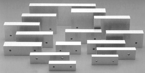 Machinable Steel Vice Jaws - Snap Jaws - Part #  8MSJ-250 - Benchmark Tooling