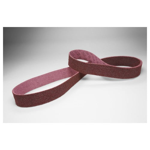 Scotch-Brite Surface Conditioning Low Stretch Belt SC-BL A/O Medium 1″ × 42″ - Benchmark Tooling