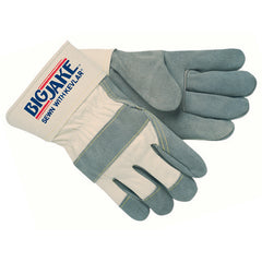 Big Jake Leather Palm Gloves - Sewn w/Kevlar - Size Large - Benchmark Tooling