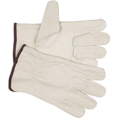 Full Leather/Keystone Thumb 3213 Unlined Drivers Gloves - Size X-Large - Benchmark Tooling