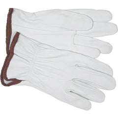 Drivers Glove - Premium Grain Goatskin Leather - Straight Thumb - Size Large - Benchmark Tooling