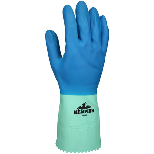 Flock Lined Nitrile/Latex Blend L