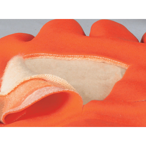 Foam Orange Sandy Knit Wrist