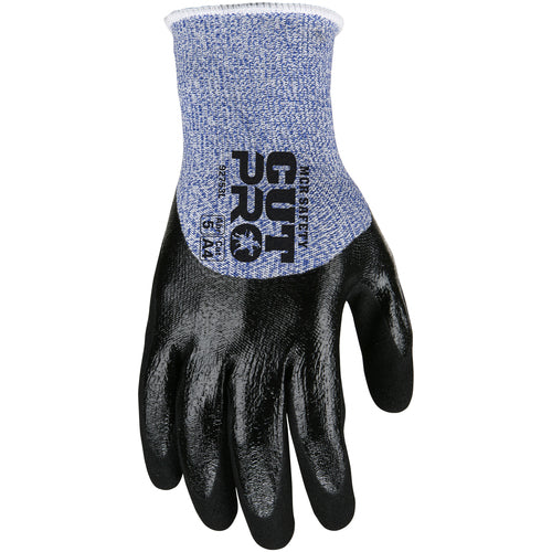 13 Ga Blue/White HPPE/Glass Blk Nitrile