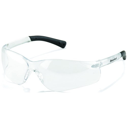 Safety Glasses - Clear Anti-Fog Lens - Clear Frame - BK3 Style - Benchmark Tooling