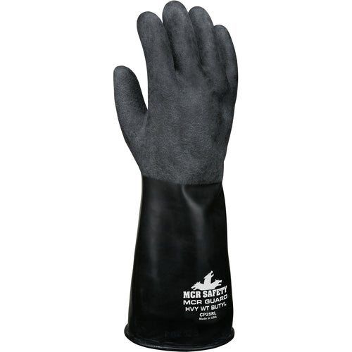 Unsupported Butyl Glove 14″ Rough Finish S