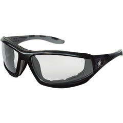 RP2 Black Frame w/Temples Clear Anti-Fog Lens - Safety Glasses - Benchmark Tooling