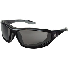 RP2 Black Frame w/Temples Gray Anti-Fog Lens - Safety Glasses - Benchmark Tooling