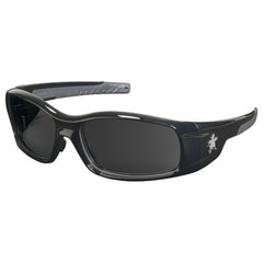 Safety Glasses - Black Frame-Gray Lens - SR1 Style - Benchmark Tooling