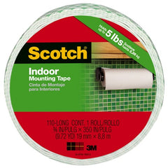 Scotch-Mount Indoor Double-Sided Mounting Tape Mega Roll 110H-LONG-DC 3/4″ × 350″ (1 9 Cm × 8 89 M) - Benchmark Tooling