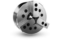 Auto Strong N-200A Series 3-jaw through-hole power chuck (adapter included) - Part # N-208A8 - Exact Industrial Supply