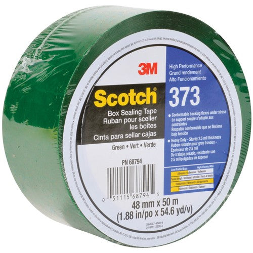 Scotch Box Sealing Tape 373 Green 48 mm × 50 m - Benchmark Tooling