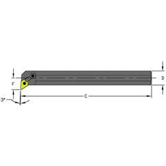 S20T MDUNR4 Steel Boring Bar - Benchmark Tooling