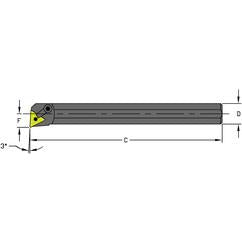 S20U MTUNR3 Steel Boring Bar - Benchmark Tooling